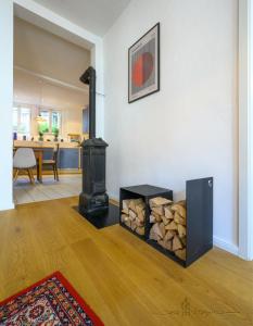 Posezení v ubytování Casa Wimpina - geschmackvolles Appartement im Herzen der Altstadt