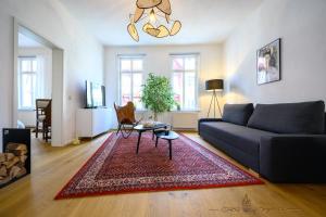 Posezení v ubytování Casa Wimpina - geschmackvolles Appartement im Herzen der Altstadt