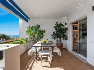 Balkón alebo terasa v ubytovaní Fantástico apartamento con vistas ref 751