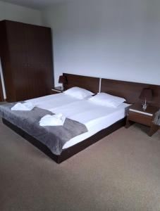 Postel nebo postele na pokoji v ubytování M&R Apartment C13 - SPA Terra Complex