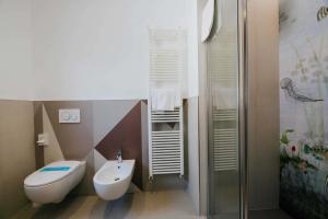Koupelna v ubytování Hotel La Serena