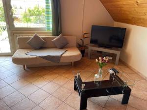 Televízia a/alebo spoločenská miestnosť v ubytovaní Apartments in Gyenesdias - Balaton 39946