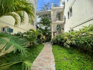 Zahrada ubytování Boracay Amor Apartment (Garden)