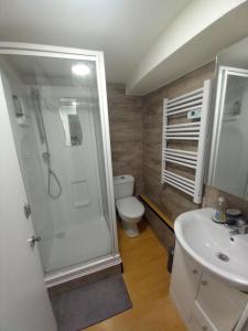 Een badkamer bij Nid au centre