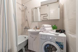 Koupelna v ubytování Арман Кала - 8 жилой комплекс