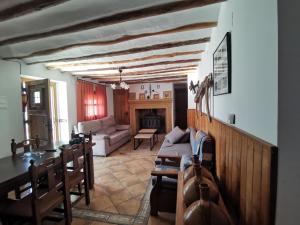 Posezení v ubytování Casa Rural El Gandulillo