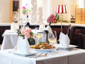 Essen im Hotel oder in der Nähe