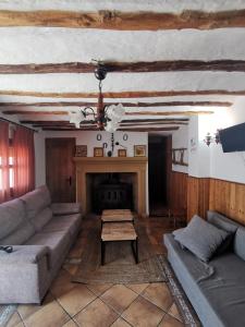 Posezení v ubytování Casa Rural El Gandulillo