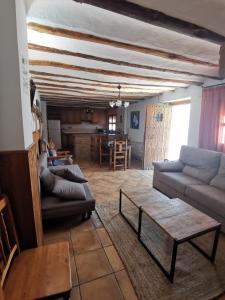 Posezení v ubytování Casa Rural El Gandulillo