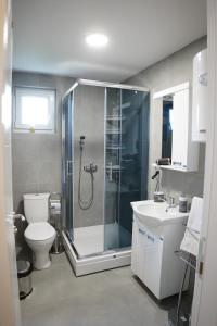 Koupelna v ubytování Royal Apartmani