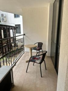 A balcony or terrace at Apart hotel AVALON, Apartment C102