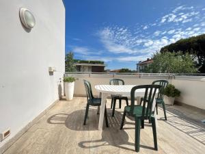 Balkón nebo terasa v ubytování Venere Apartament