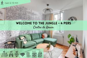 Część wypoczynkowa w obiekcie Ambiance Jungle et Cocon en hyper centre pour 2, 4 ou 6 pers - MyLittleStay