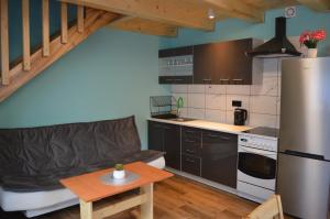 Cucina o angolo cottura di Domek pod soszowem