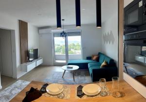 Posezení v ubytování Luxury Apartment Suljic