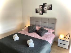 Postel nebo postele na pokoji v ubytování Luxury Apartment Suljic
