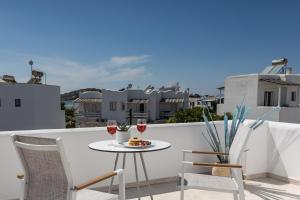 Balkón nebo terasa v ubytování Naxos Leisure