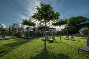 Vonkajšia záhrada v ubytovaní Hotel Palazzo San Lorenzo & Spa