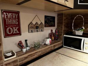 Kuchyň nebo kuchyňský kout v ubytování Apartman Sasha 1 - Ask for free parking
