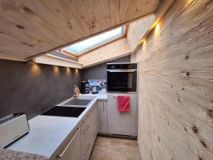 Kuchyň nebo kuchyňský kout v ubytování Haus Silbertann