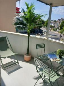 Μπαλκόνι ή βεράντα στο Appartement La Baule Le Cocon des Lilas +5 φωτογραφίες