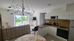 Kuchyňa alebo kuchynka v ubytovaní Apartments Amadea
