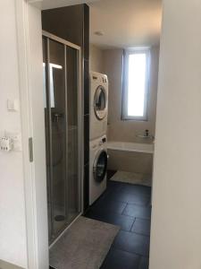 Koupelna v ubytování Atikka, Penthouse