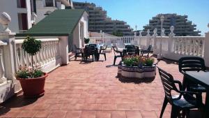 Balkon lub taras w obiekcie Hotel Betania