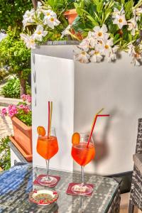 Nápoje v ubytování Villa Giardini Luxury Room