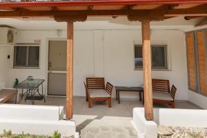 Balkón alebo terasa v ubytovaní Breeze apartment