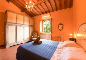 Posteľ alebo postele v izbe v ubytovaní Casale il Fontanellino - country house near Florence