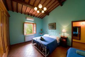 Posteľ alebo postele v izbe v ubytovaní Casale il Fontanellino - country house near Florence