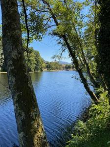 Naturlandskap nära semesterhuset