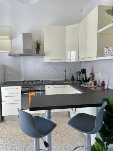 Dapur atau dapur kecil di A Due Passi dal Castello - Appartamento con Vista