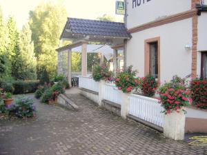 Zahrada ubytování Auberge Des Mésanges