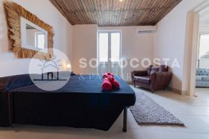 Coin salon dans l'établissement Surf Flat