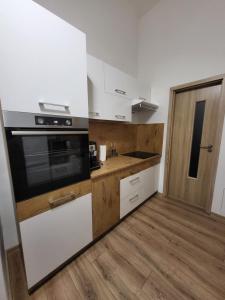 Kuchyňa alebo kuchynka v ubytovaní Apartmán Viki