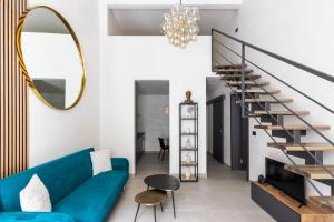 Posezení v ubytování Lior Apartment