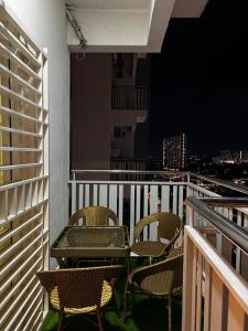 En balkon eller terrasse på Zetapark, The Loft