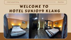Voodi või voodid majutusasutuse Hotel Sunjoy9 Klang toas