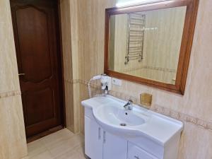 Koupelna v ubytování Hotel Villa Sofia