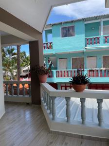 En balkon eller terrasse på Casa MIA