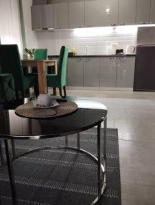 Kuhinja oz. manjša kuhinja v nastanitvi Apartman Green!!