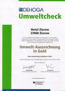 a poster for the unitedhealthagency hospital interview in gold at Hotel Zierow - Urlaub an der Ostsee in Wismar
