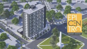 Budova, kde se aparthotel nachází