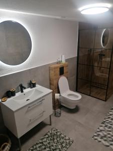Koupelna v ubytování Apartament widokowy u Majerczyków + 18 fotografií