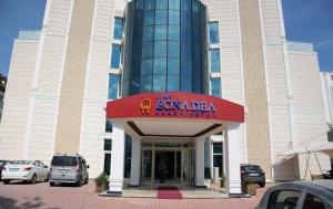 Budova, kde se hotel nachází