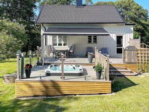 Zahrada ubytování Holiday home Brastad XVII