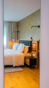 En eller flere senger på et rom på MIRANDA HOTEL - Tanger