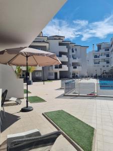 Bazén v ubytování Great apartment with pool - jacuzi nebo v jeho okolí